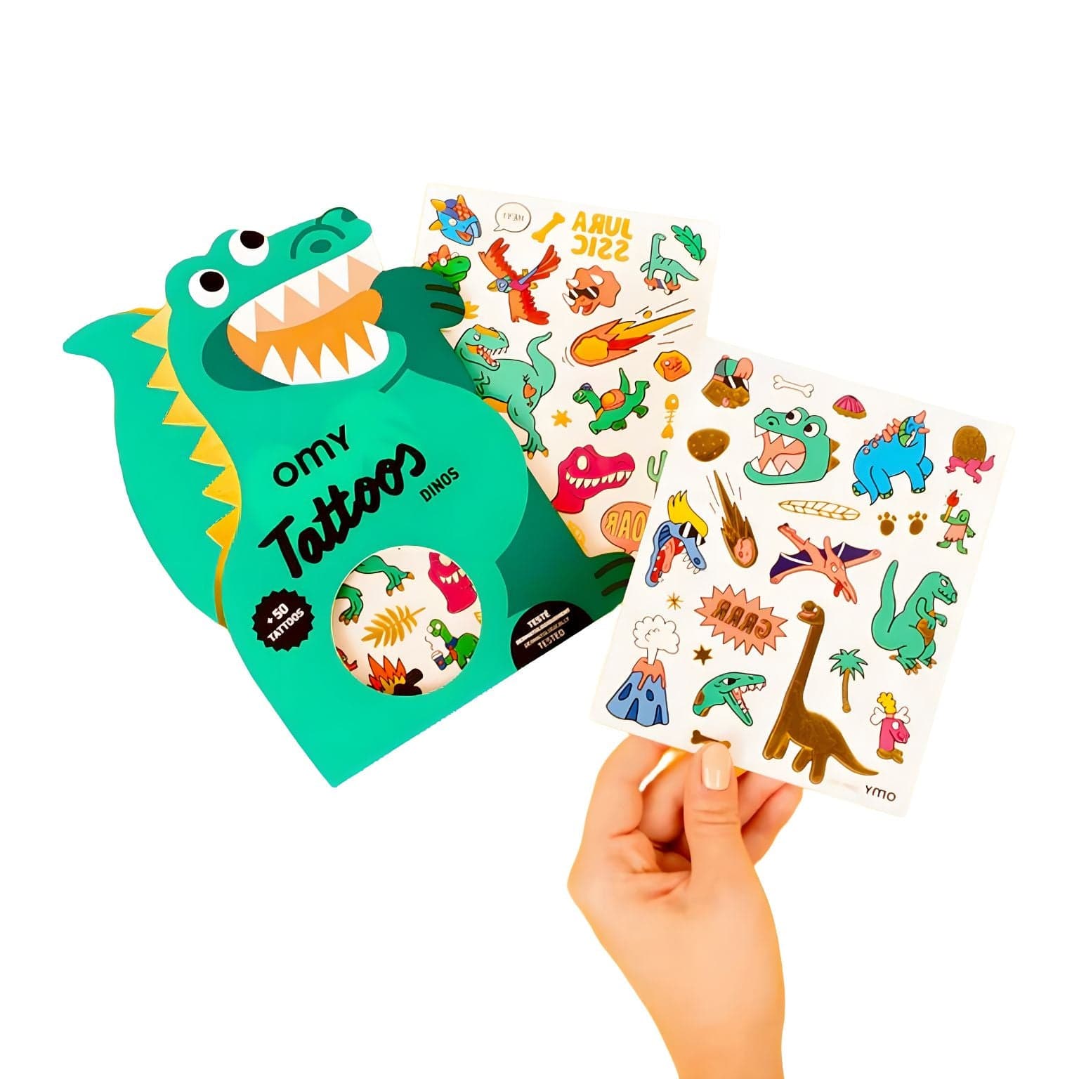 Kit de tatuagem Infantil Dinossauros ( Imagem 2 de 4 ) - Preview