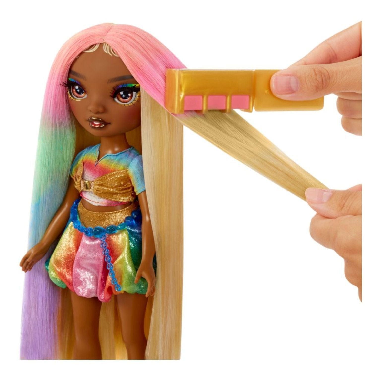 Rainbow High Hair Chalk & Style Meline Luxe ( Imagem 4 de 4 ) - Preview