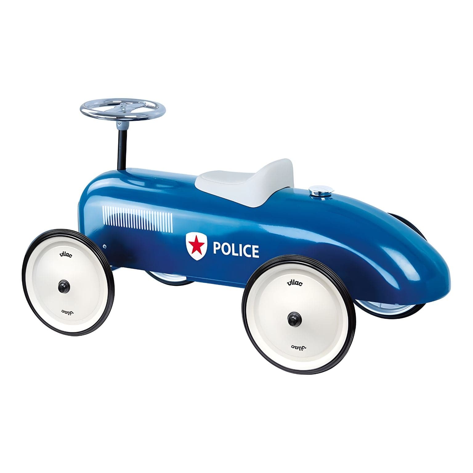 Carro de metal Vintage Polícia ( Imagem 3 de 4 ) - Preview