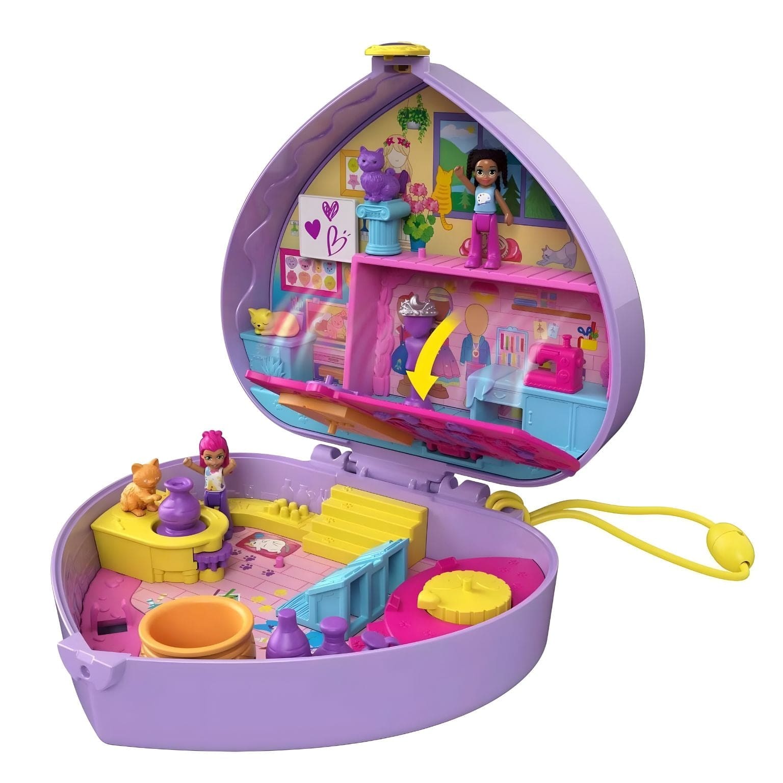 Polly Pocket - Atelier de pintura ( Imagem 3 de 4 ) - Preview