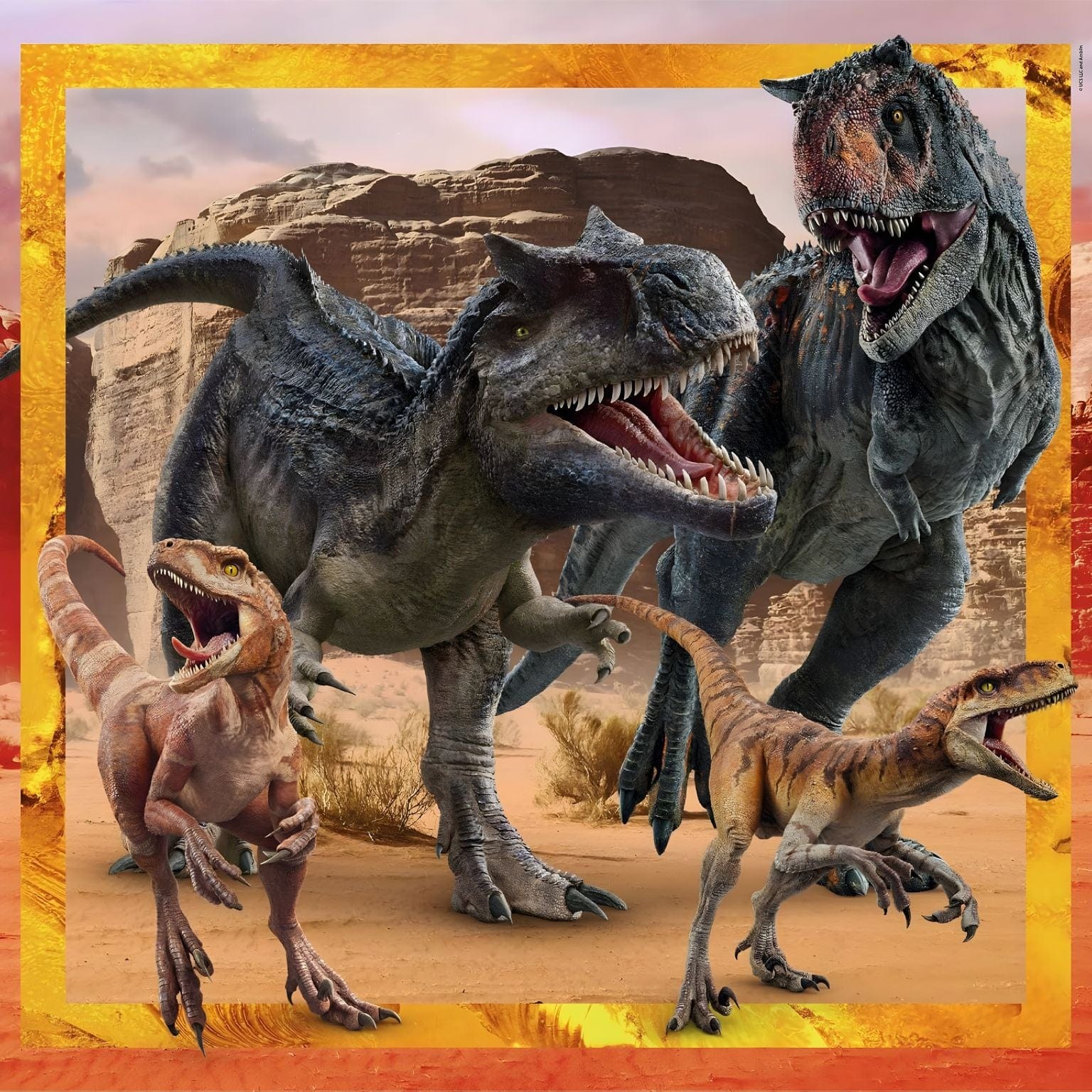 Puzzle Jurassic World 3 x 48 ( Imagem 4 de 4 ) - Preview