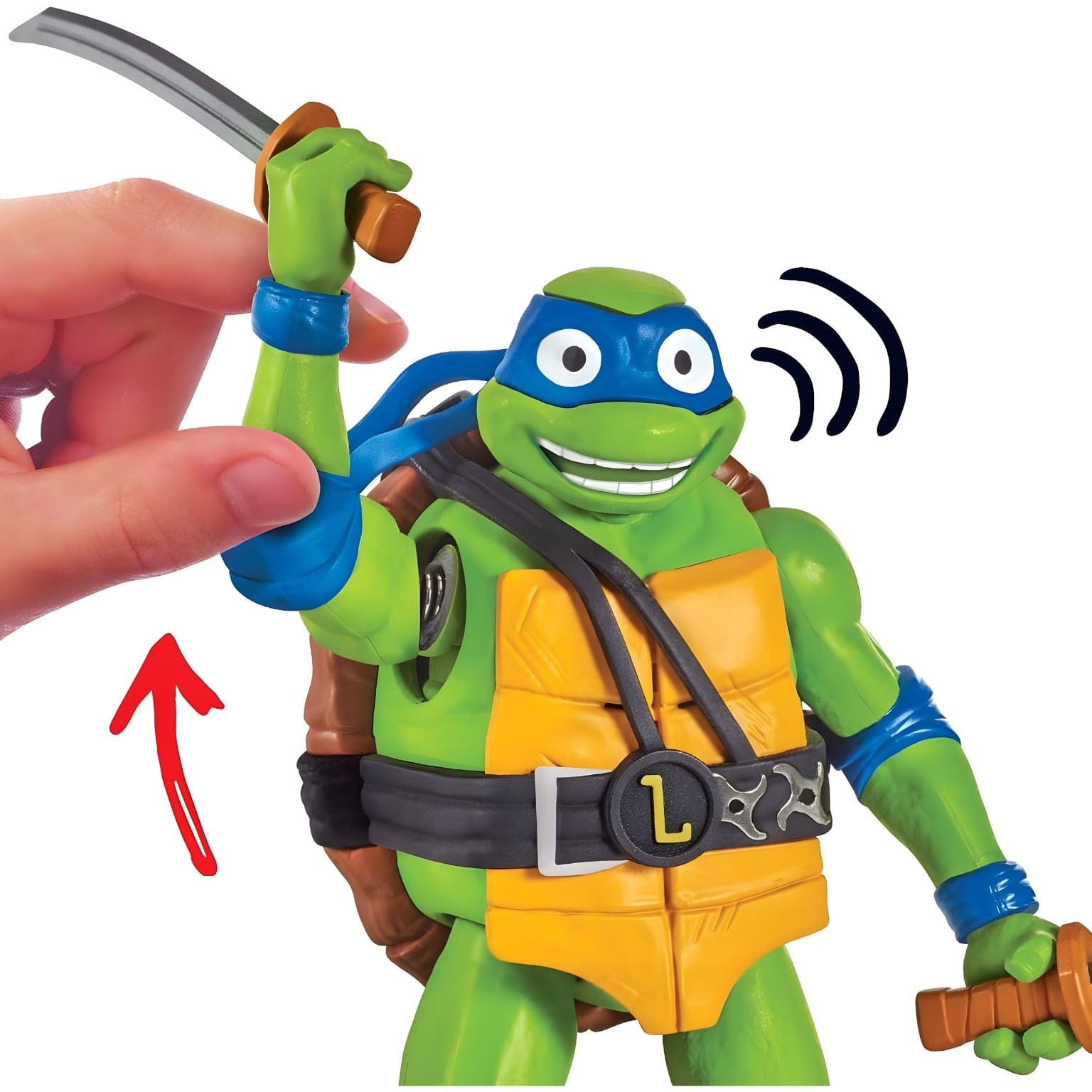 Tartarugas Ninja Shouts - Leonardo ( Imagem 3 de 4 ) - Preview