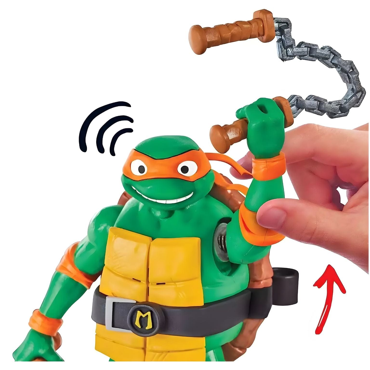 Tartarugas Ninja Shouts - Michelangelo ( Imagem 3 de 4 ) - Preview