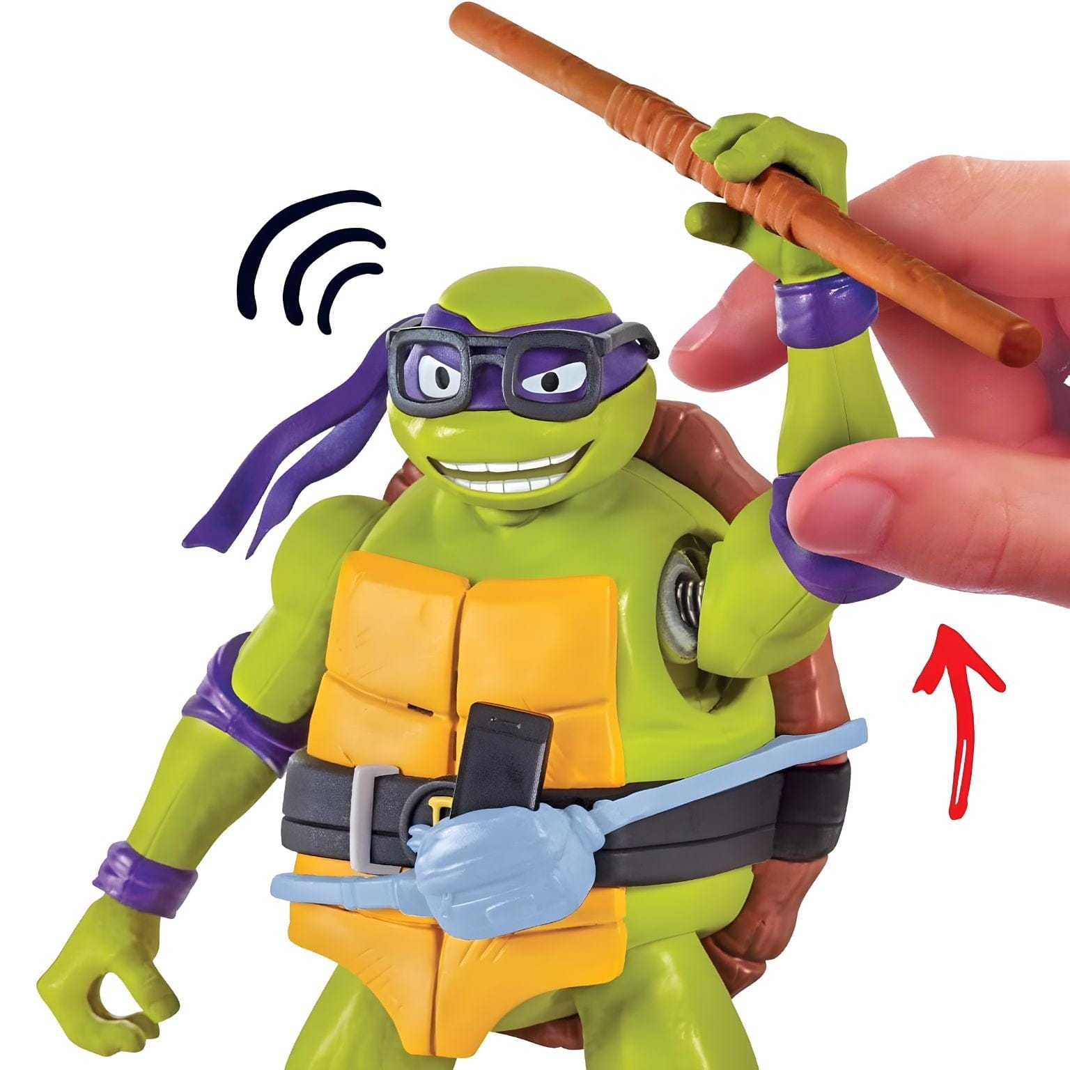 Tartarugas Ninja Shouts - Donatello ( Imagem 3 de 4 ) - Preview