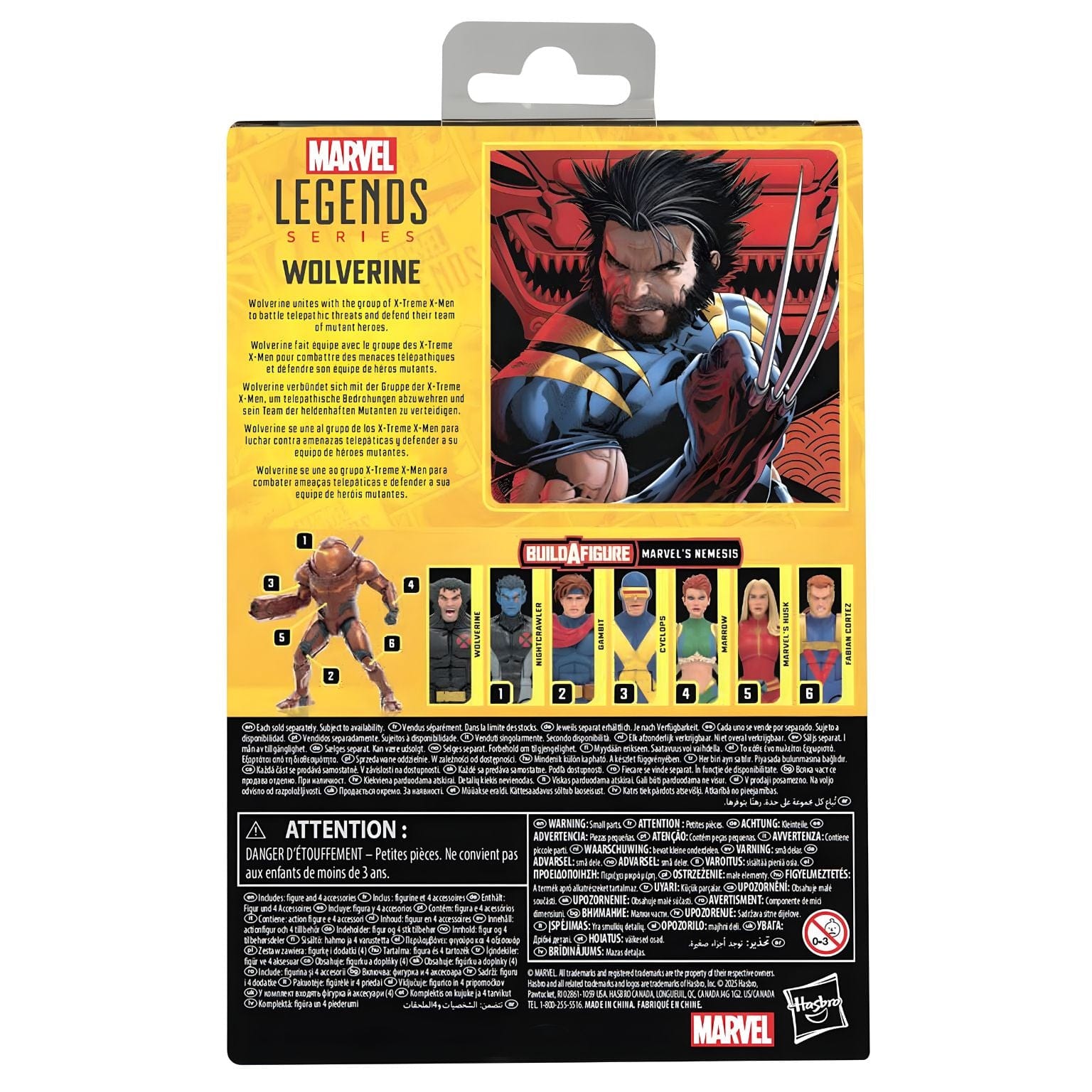 Marvel - Legends Series X-Treme X-Men Wolverine ( Imagem 4 de 4 ) - Preview
