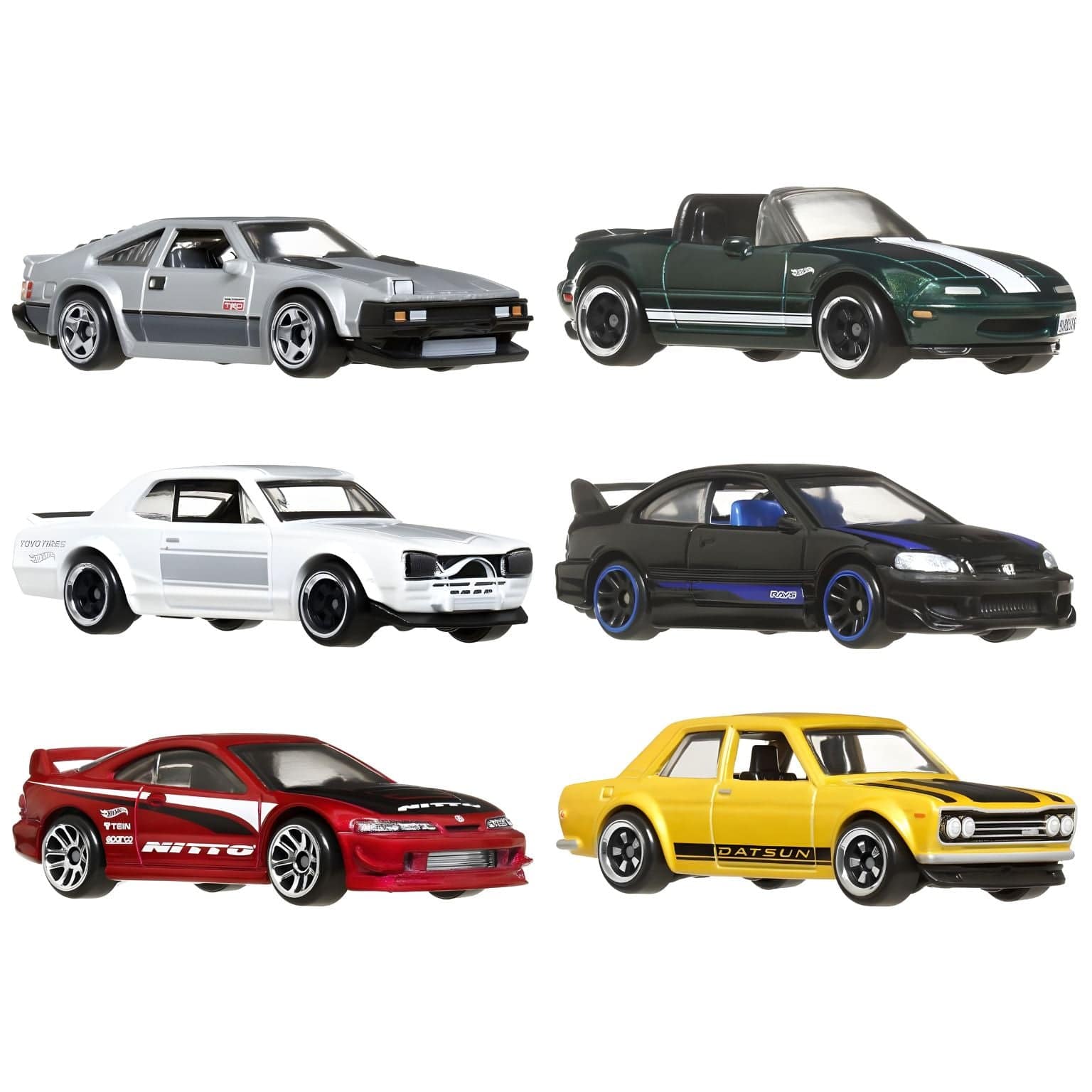 Conjunto Hot Wheels - Veículos Japoneses ( Imagem 3 de 4 ) - Preview
