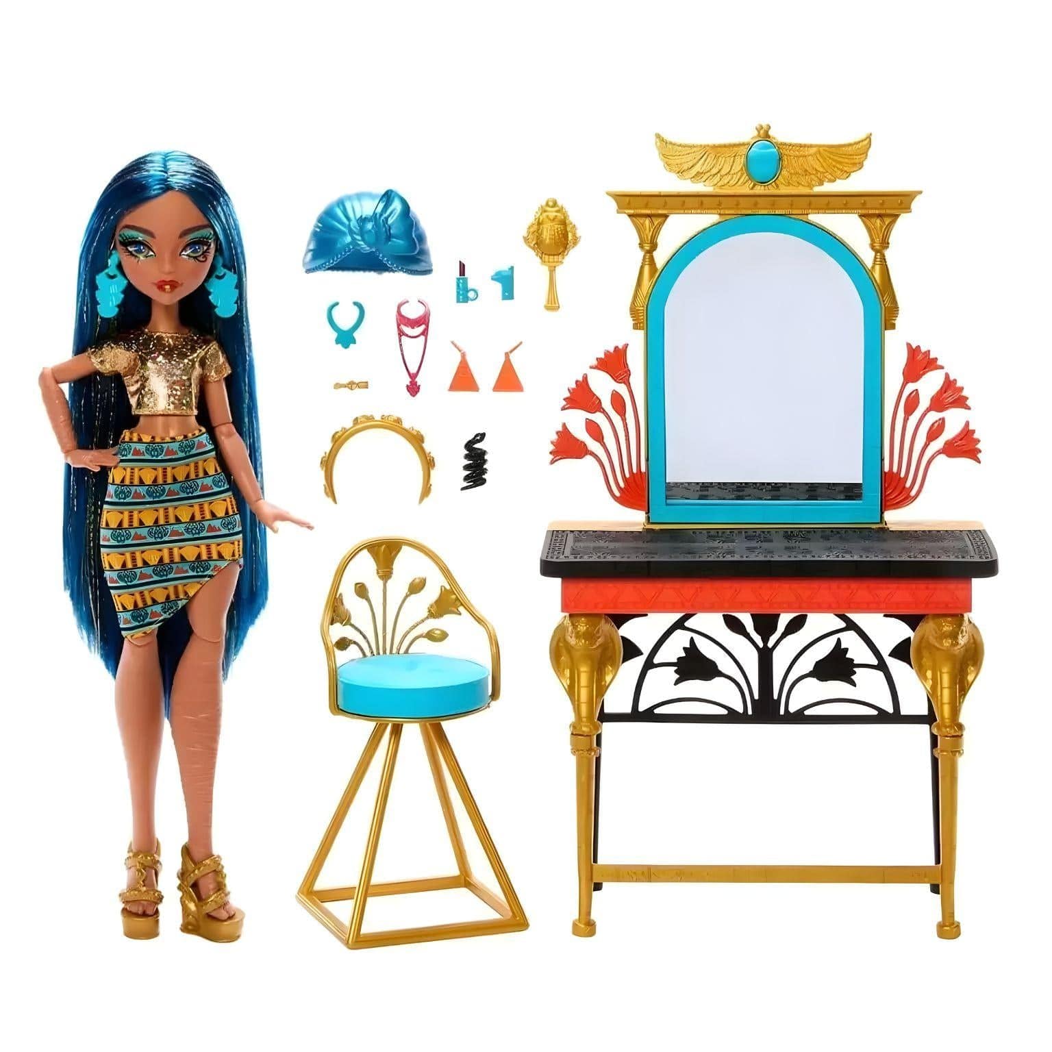 Monster High - Cleo de Nile com Tocador ( Imagem 2 de 4 ) - Preview