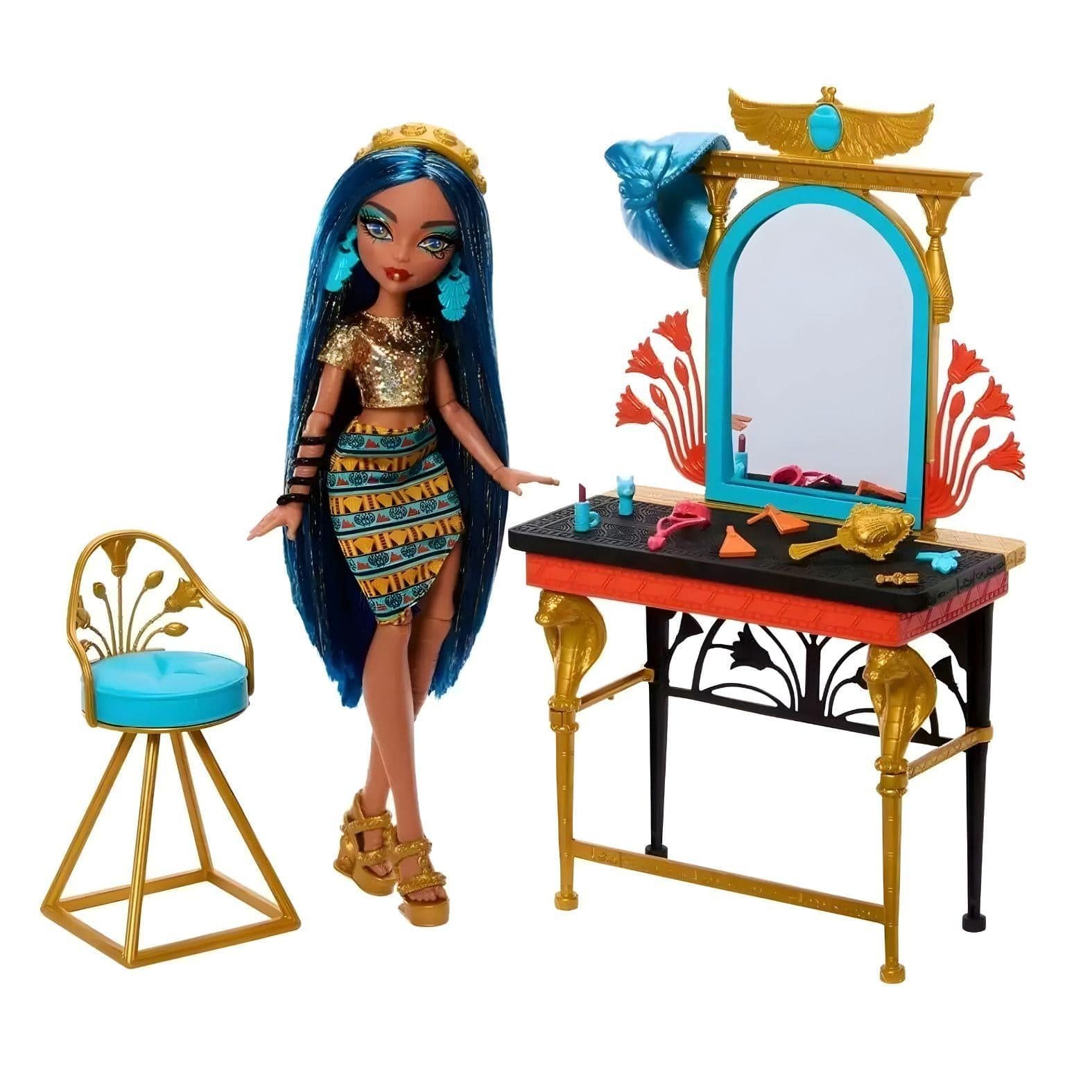 Monster High - Cleo de Nile com Tocador ( Imagem 3 de 4 ) - Preview