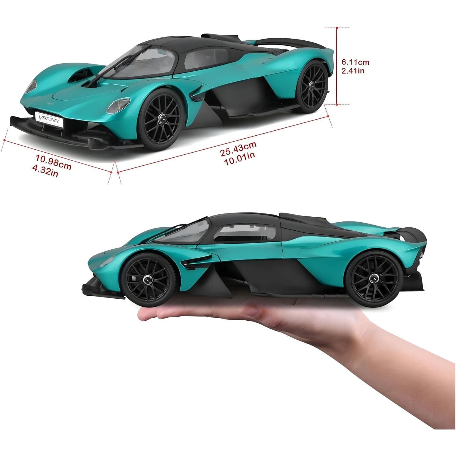 Aston Martin Valkyria - Verde ( Imagem 4 de 4 ) - Preview