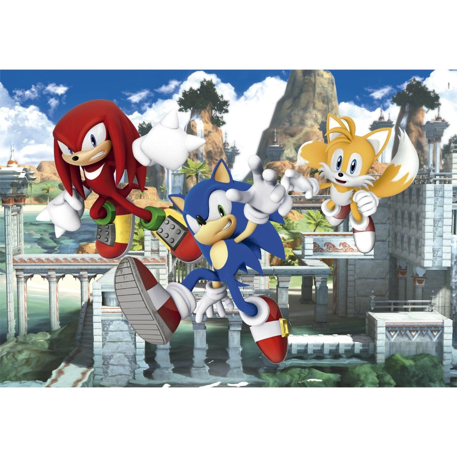 Puzzle Clementoni 3X48 Pecas Sonic 25280 ( Imagem 3 de 4 ) - Preview
