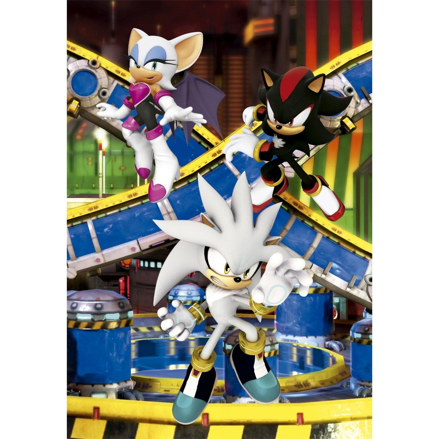Puzzle Clementoni 3X48 Pecas Sonic 25280 ( Imagem 4 de 4 ) - Preview