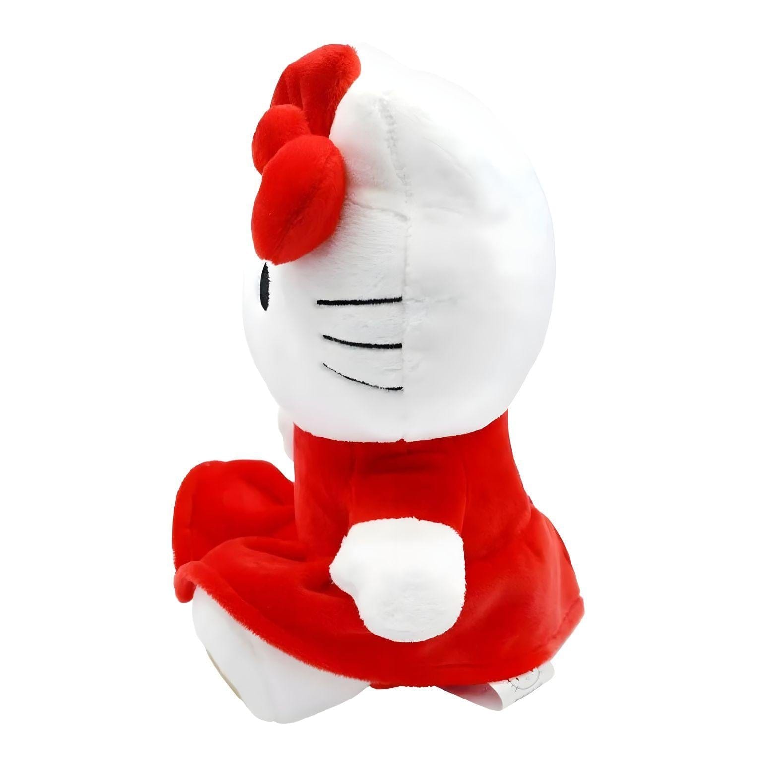 Peluche Hello Kitty com Vestido vermelho 24 cm ( Imagem 4 de 4 ) - Preview