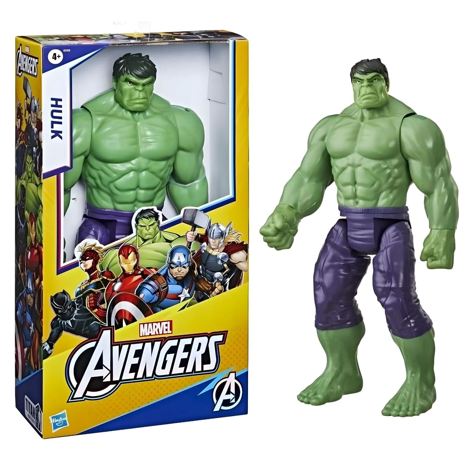 Avengers Titan Hero Deluxe Hulk 30Cm Marvel Hasbro E7475 ( Imagem 2 de 4 ) - Preview