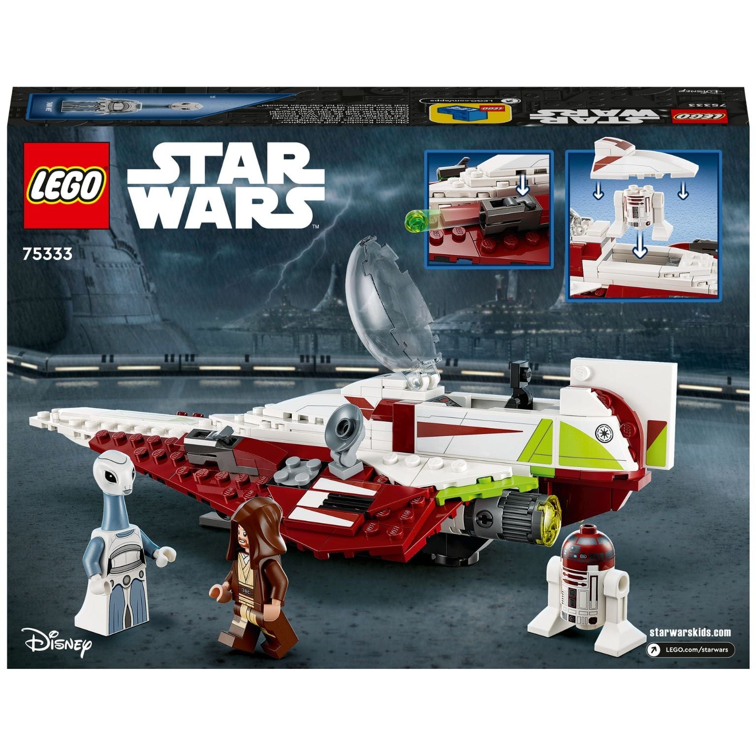 Lego Star Wars Caca Estelar Jedi de Obi-Wan Kenobi 75333 ( Imagem 4 de 4 ) - Preview