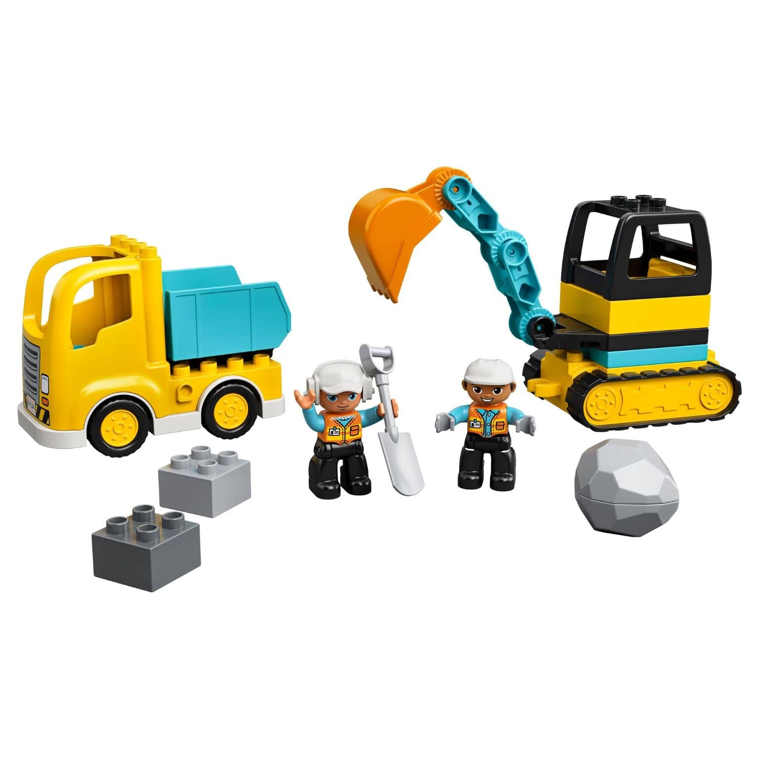 Lego Duplo Camião e Escavadora de Lagartas 10931 ( Imagem 2 de 4 ) - Preview