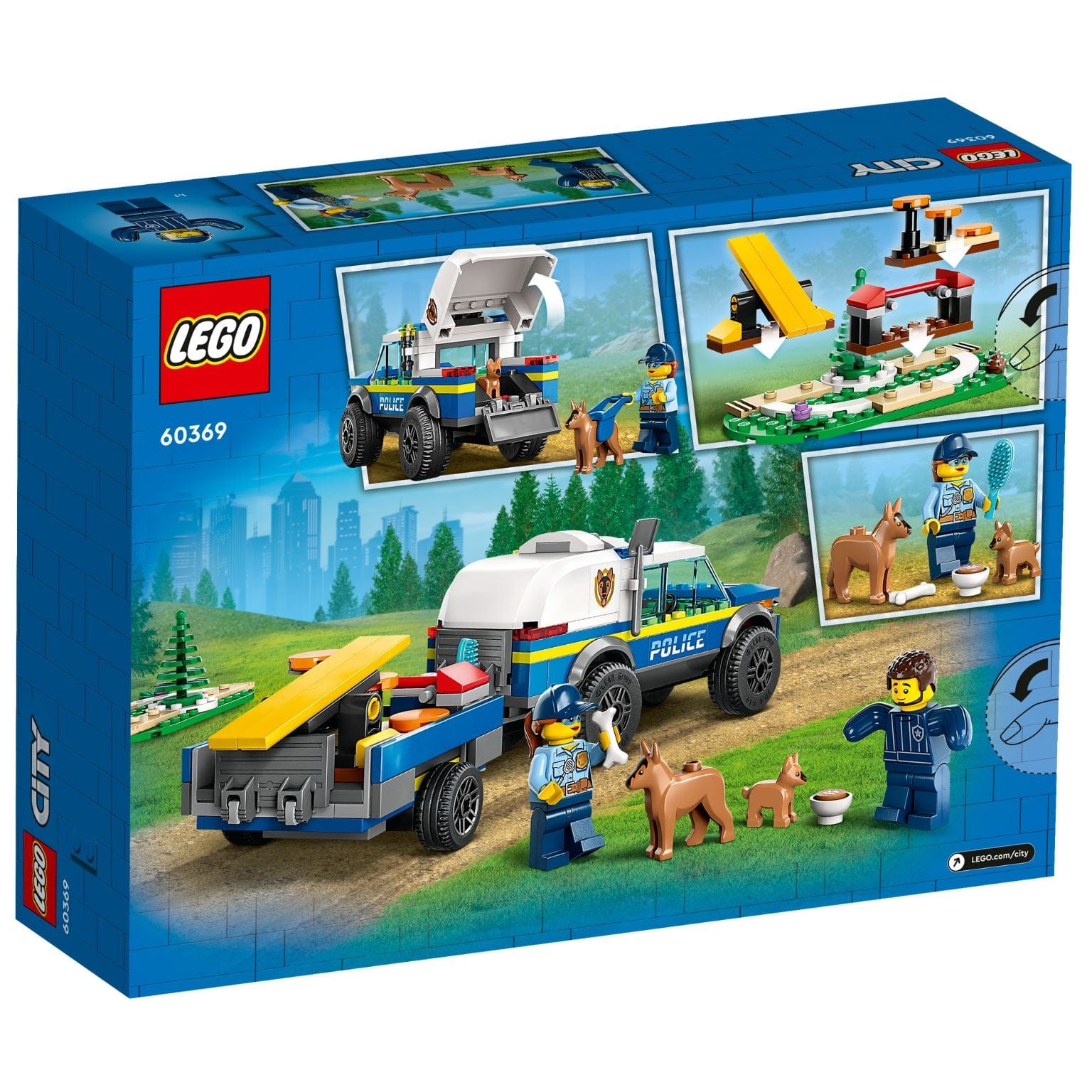Lego City Treino De Cao-Policia Movel 60369 ( Imagem 2 de 4 ) - Preview