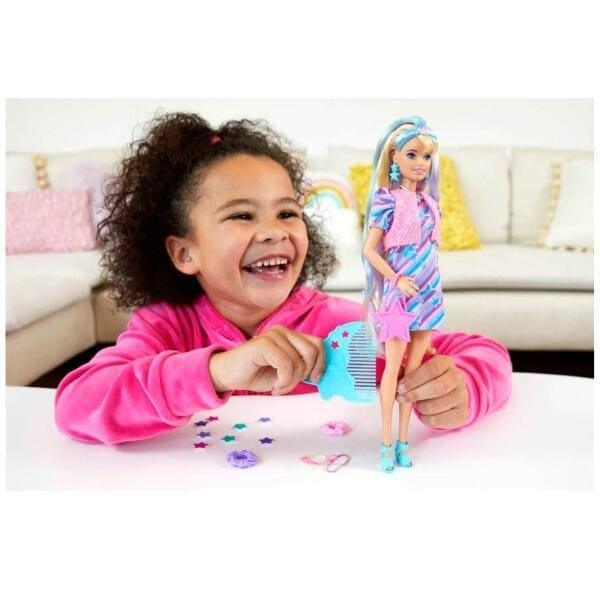 Barbie Totally Hair Boneca Cabelo Extralongo Estrela ( Imagem 3 de 3 ) - Preview