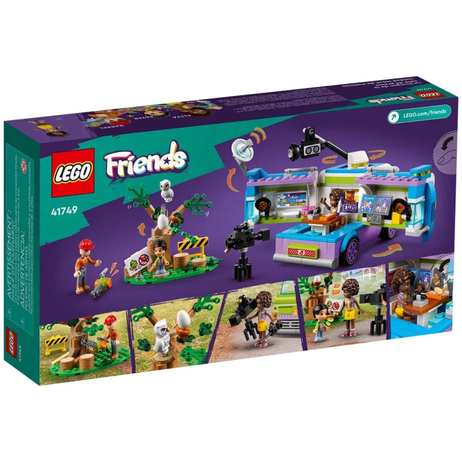 Lego Friends Carrinha De Imprensa 41749 ( Imagem 2 de 4 ) - Preview