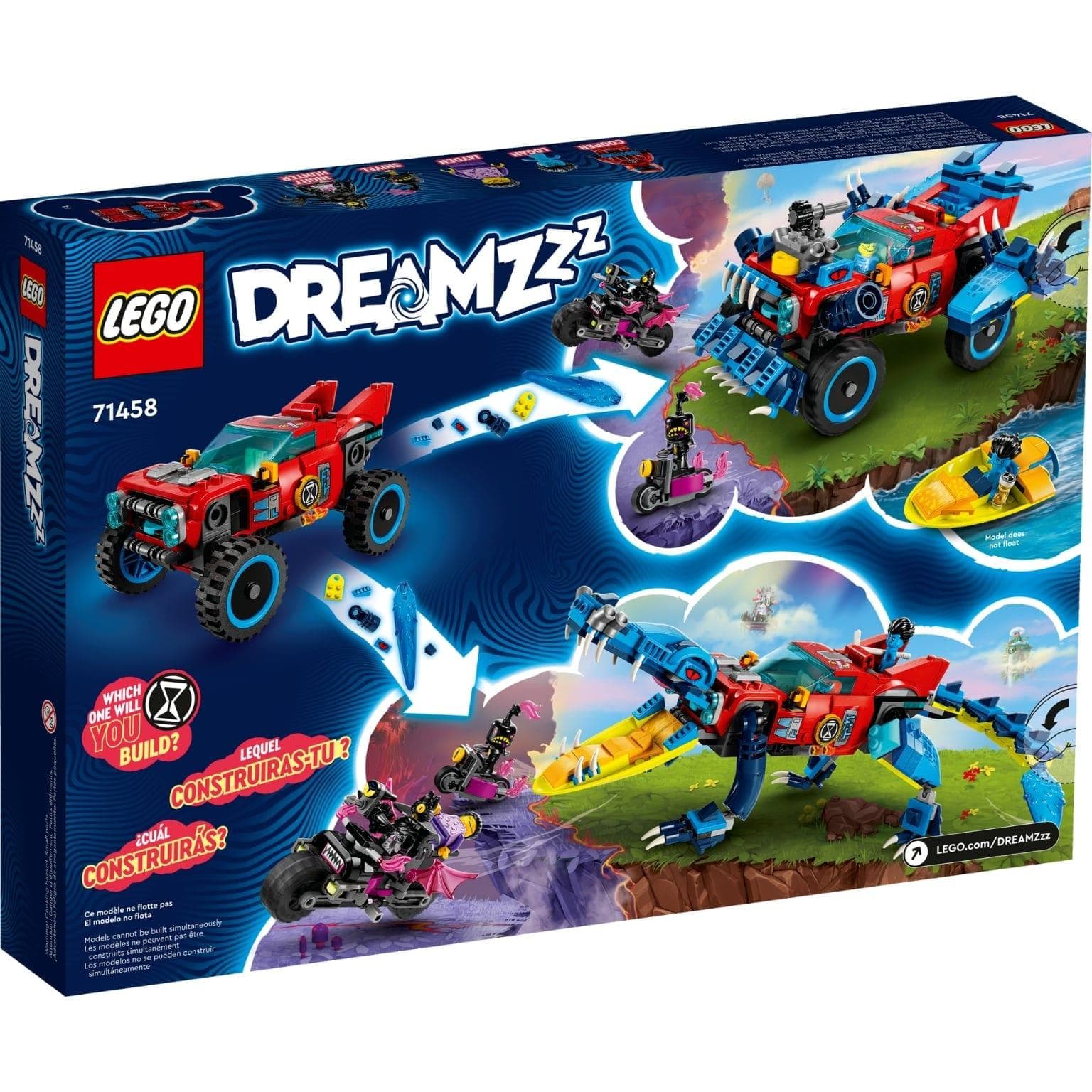 Lego Dreamzzz Carro Crocodilo 71458 ( Imagem 2 de 4 ) - Preview