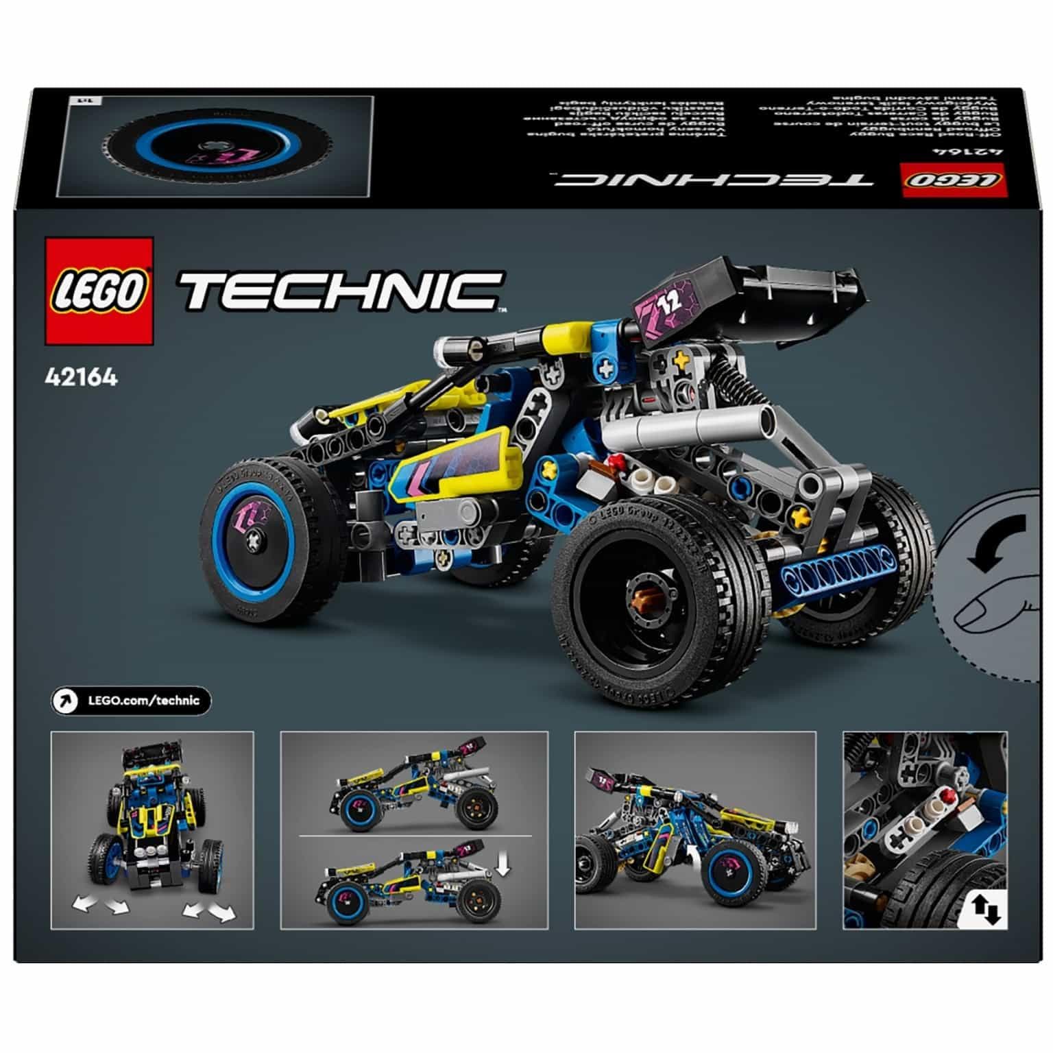 Lego Technic Buggy de Corrida Todo-o-Terreno 42164 ( Imagem 2 de 4 ) - Preview