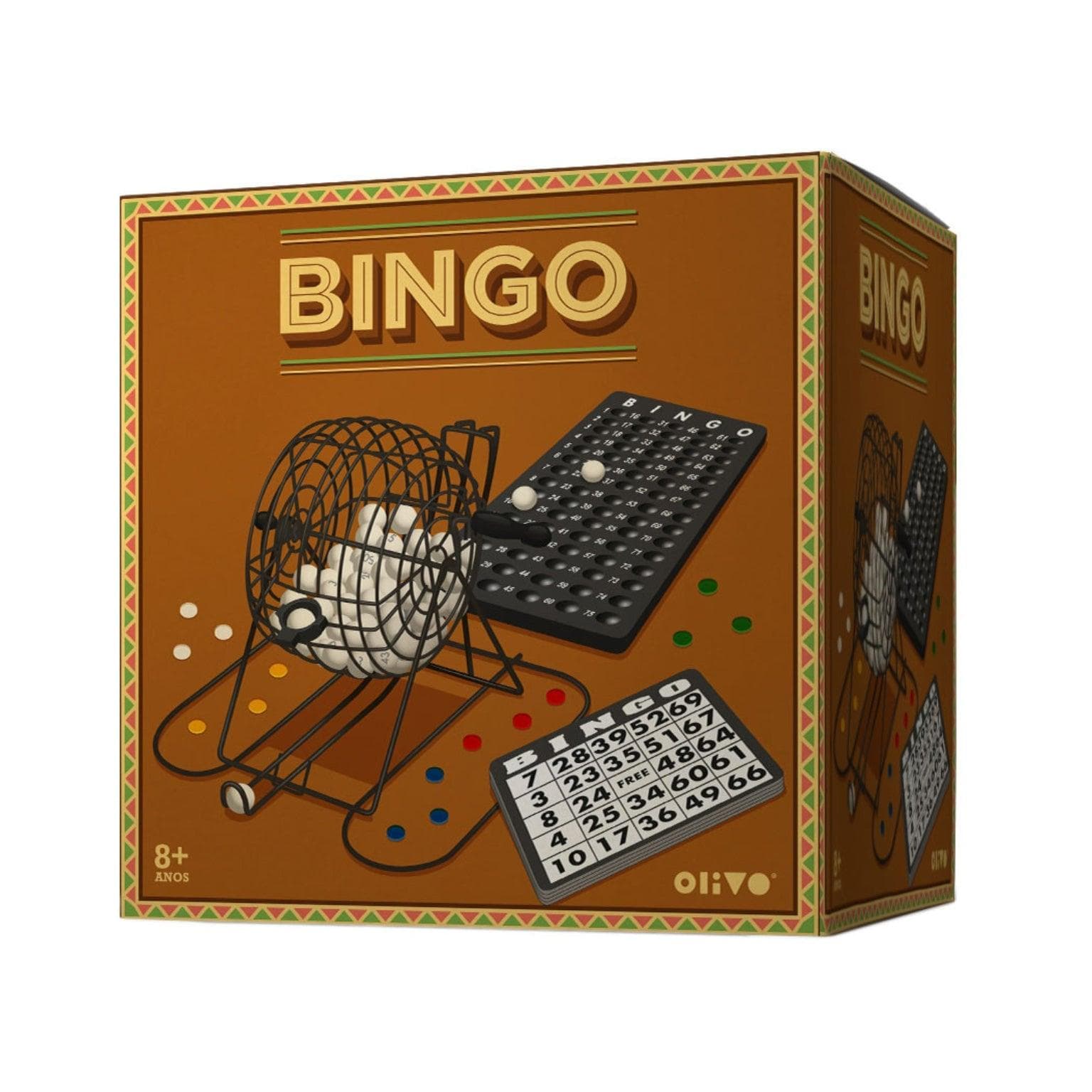 Bingo C/Maquina de Distribuição de Bolas Olivo 649 ( Imagem 4 de 4 ) - Preview