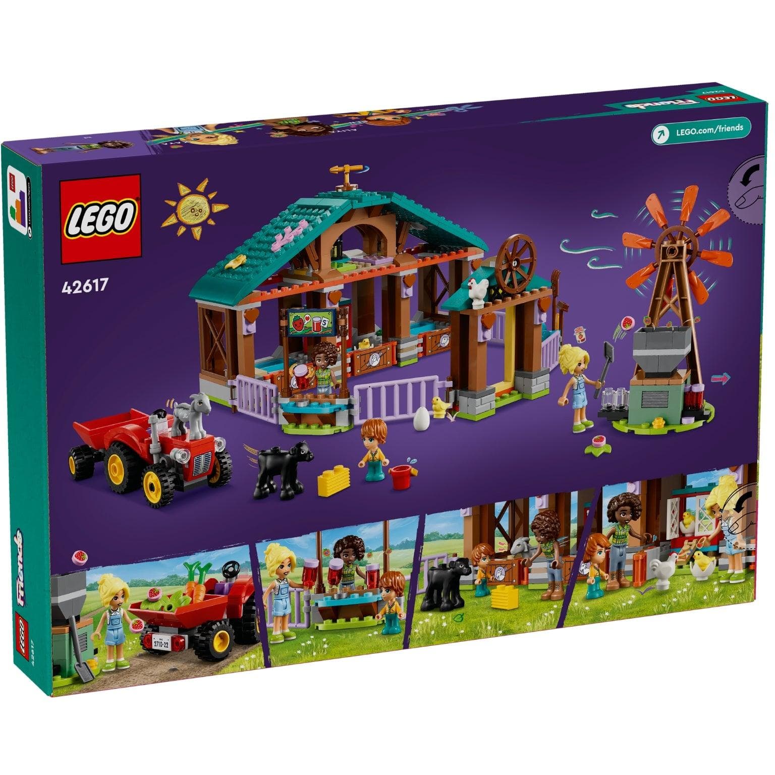 Lego Friends Santuario De Animais Da Quinta 42617 ( Imagem 2 de 4 ) - Preview