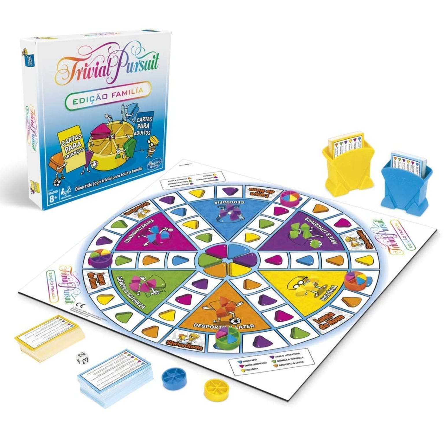 Trivial Pursuit Family Hasbro Gaming E1921 ( Imagem 3 de 4 ) - Preview