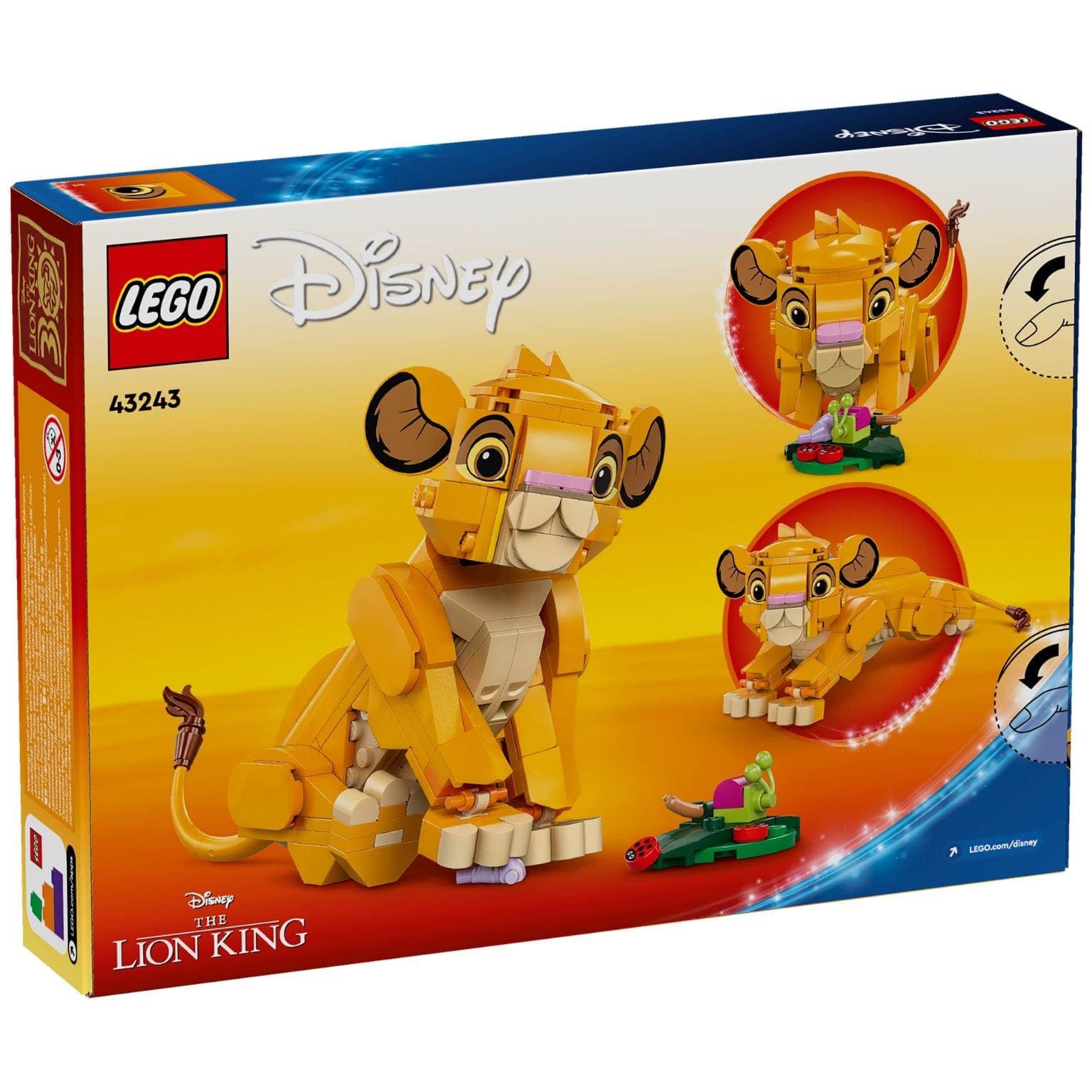 Lego Disney Classic Filhote de Simba 43243 ( Imagem 2 de 4 ) - Preview