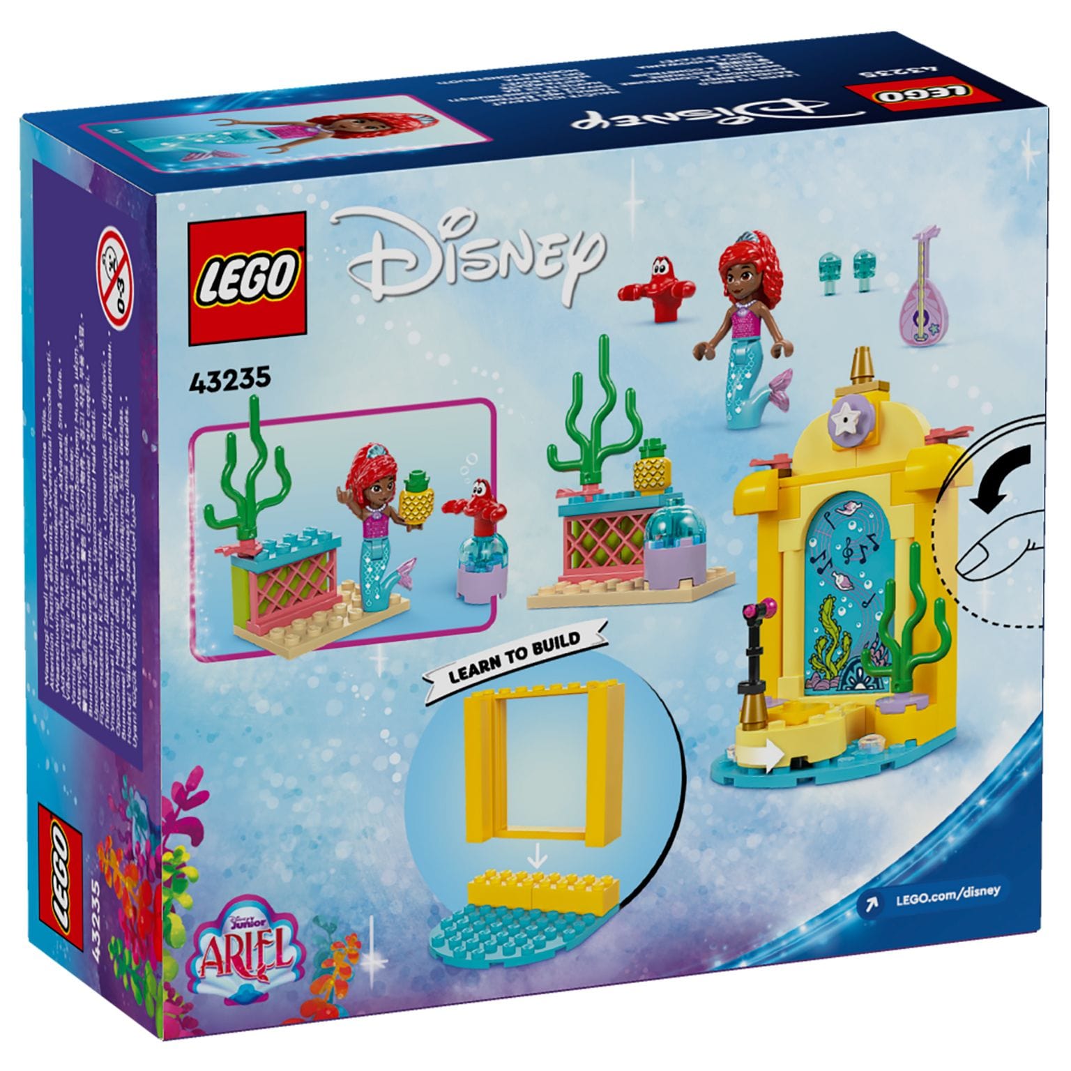 Lego Princess Palco Musical da Ariel 43235 ( Imagem 2 de 4 ) - Preview