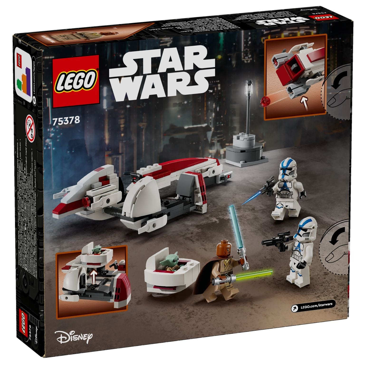 Lego Star Wars Fuga De Barc Speeder 75378 ( Imagem 2 de 4 ) - Preview