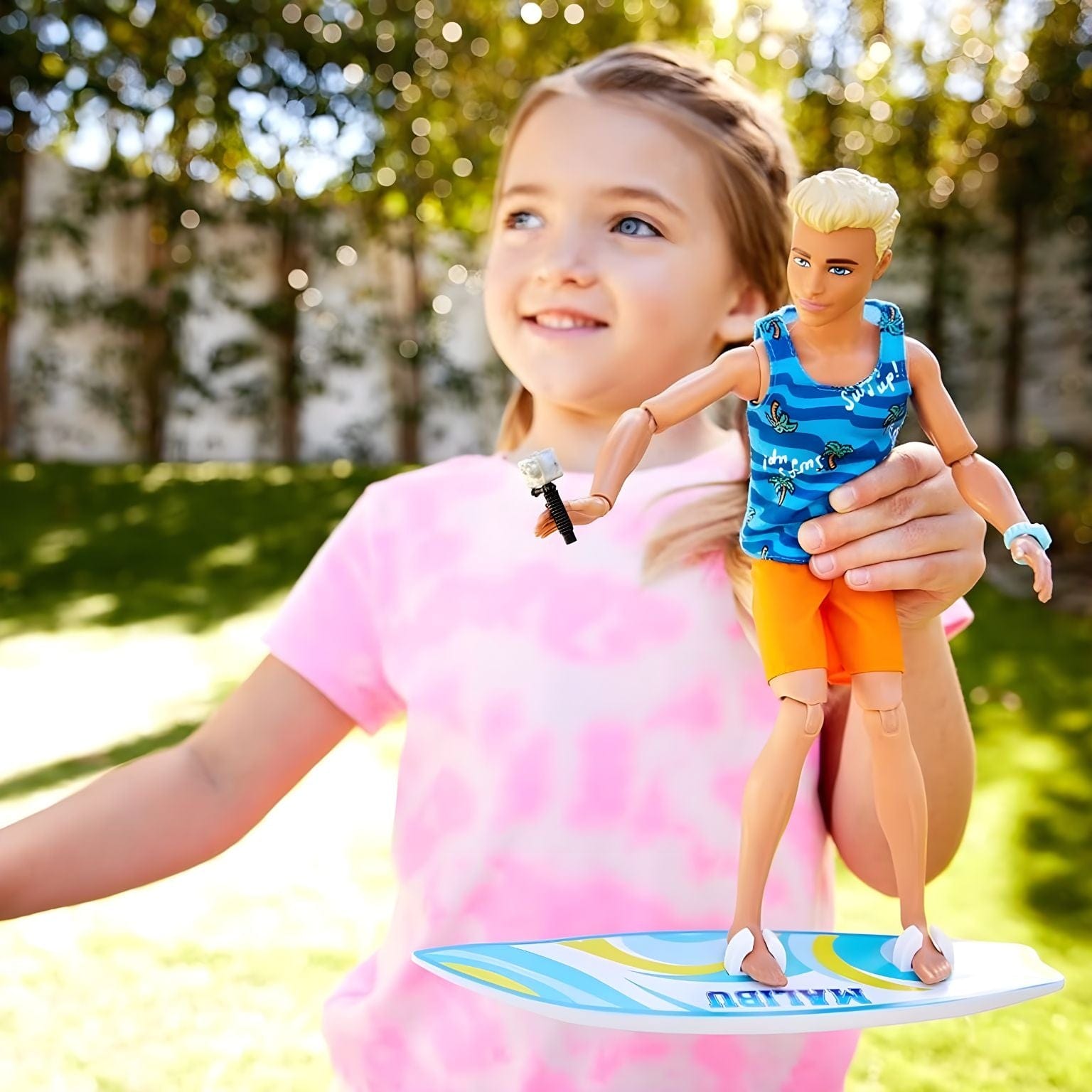 Barbie  - Ken Surfista e Acessorios HPT50 ( Imagem 4 de 4 ) - Preview