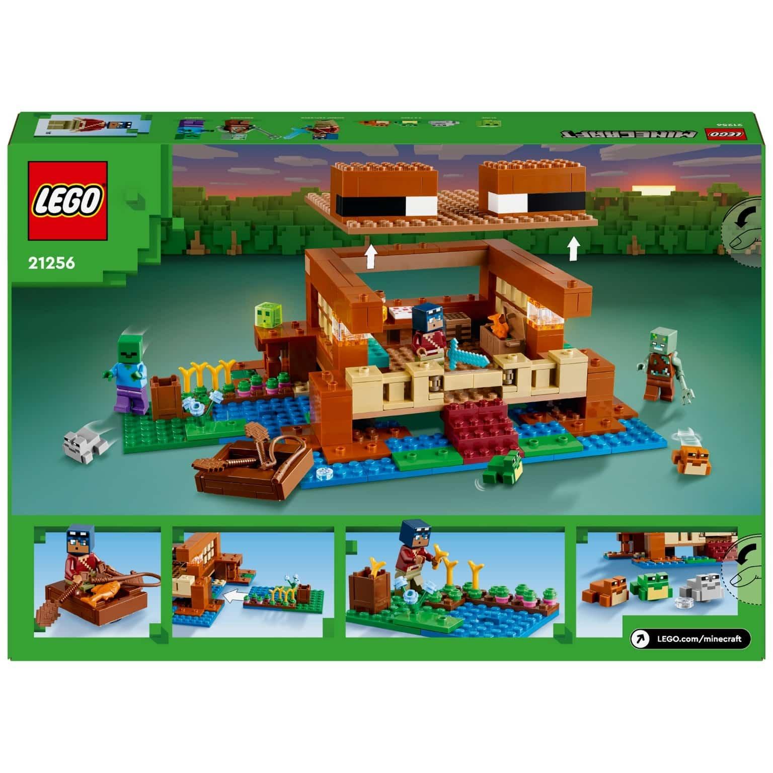 Lego Minecraft A Casa Sapo 21256 ( Imagem 2 de 4 ) - Preview