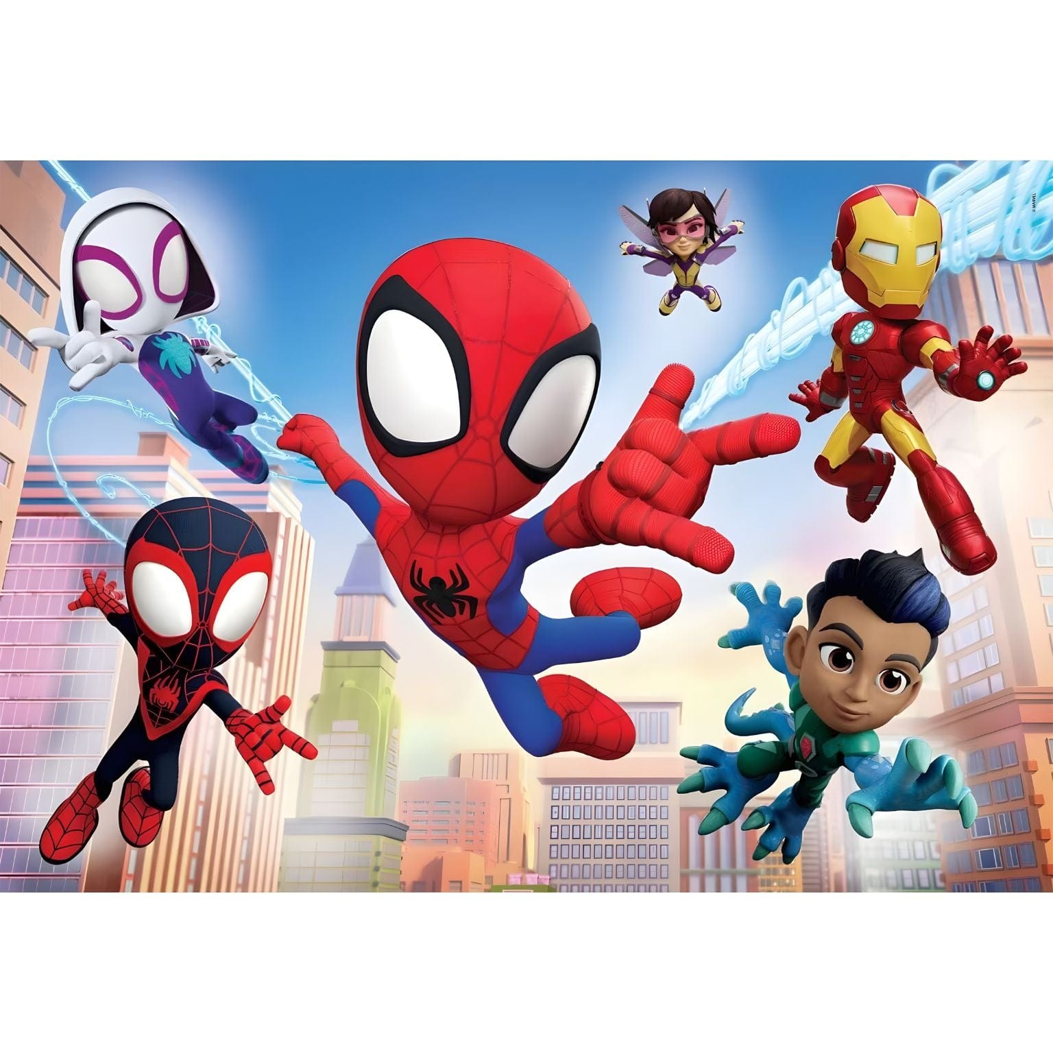 Puzzle 2x60 Spidey And His Amazing Friends ( Imagem 2 de 4 ) - Preview