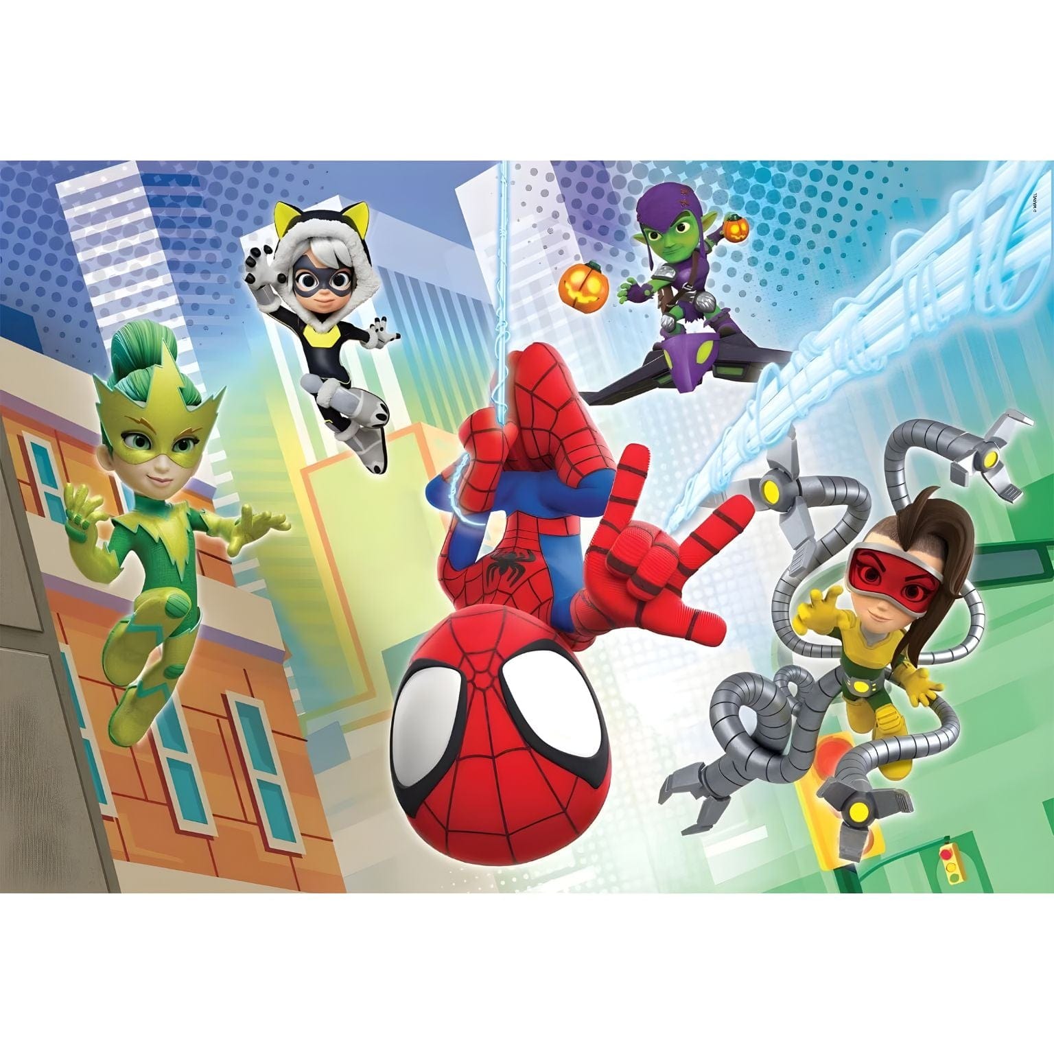 Puzzle 2x60 Spidey And His Amazing Friends ( Imagem 3 de 4 ) - Preview