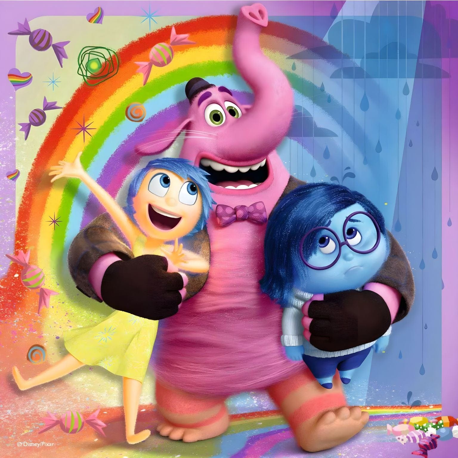 Inside Out 1 Pzzl 3x49 Pz ( Imagem 4 de 4 ) - Preview