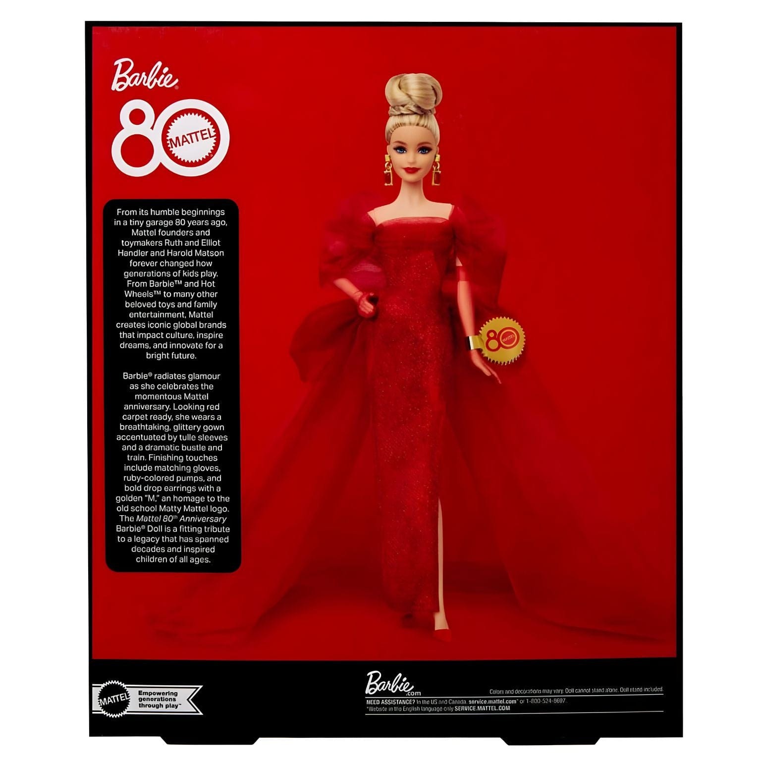 Barbie Signature Mattel 80th Anniv. ( Imagem 4 de 4 ) - Preview