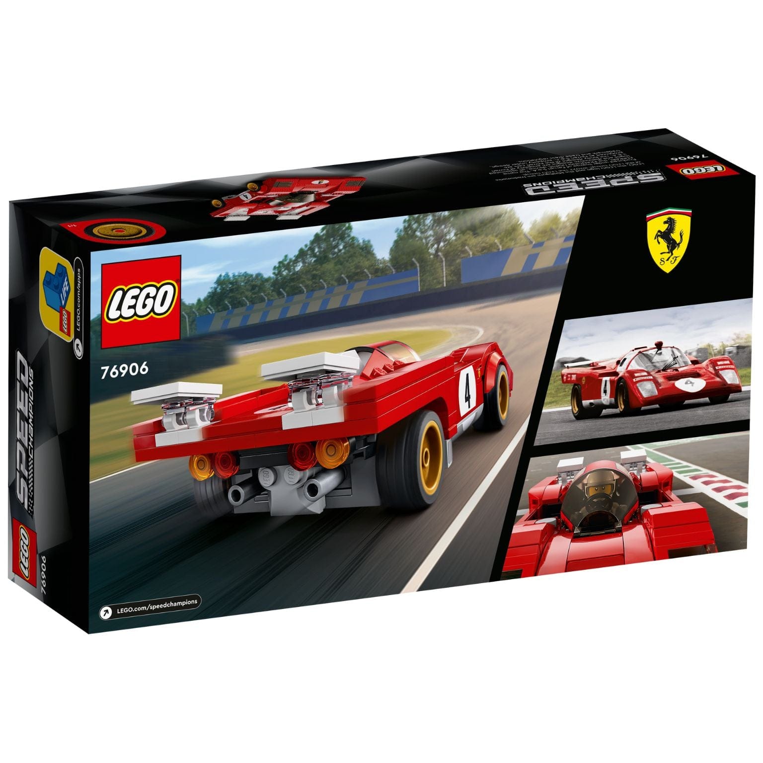 Lego Speed Champions 1970 Ferrari 512 M 76906 ( Imagem 4 de 4 ) - Preview