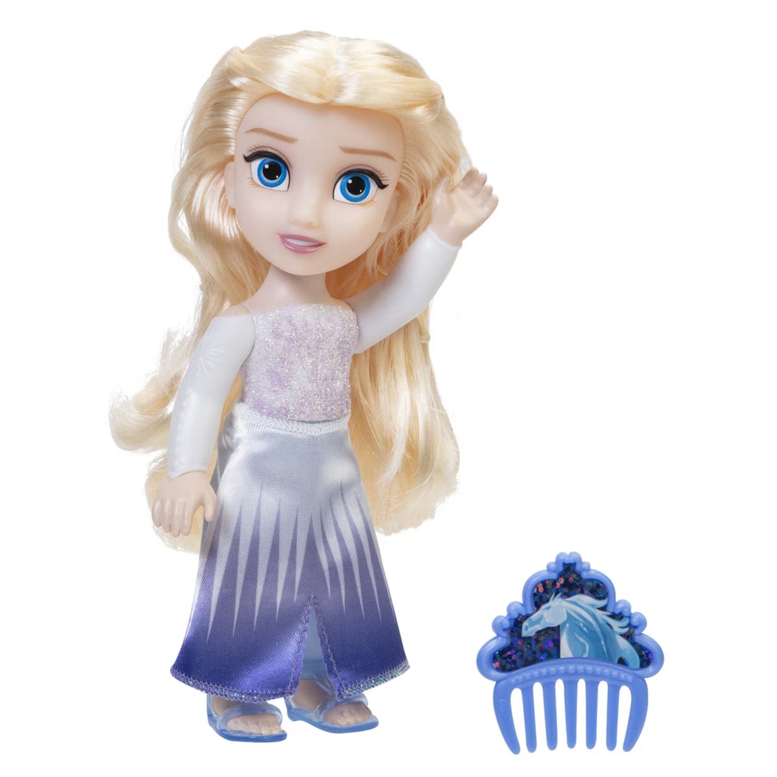 Princesa Disney Elsa com vestido prateado ( Imagem 2 de 4 ) - Preview