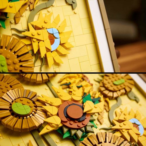 LEGO® Art 31215 - Vincent van Gogh: Girassóis ( Imagem 3 de 6 ) - Preview