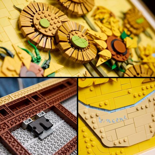 LEGO® Art 31215 - Vincent van Gogh: Girassóis ( Imagem 4 de 6 ) - Preview