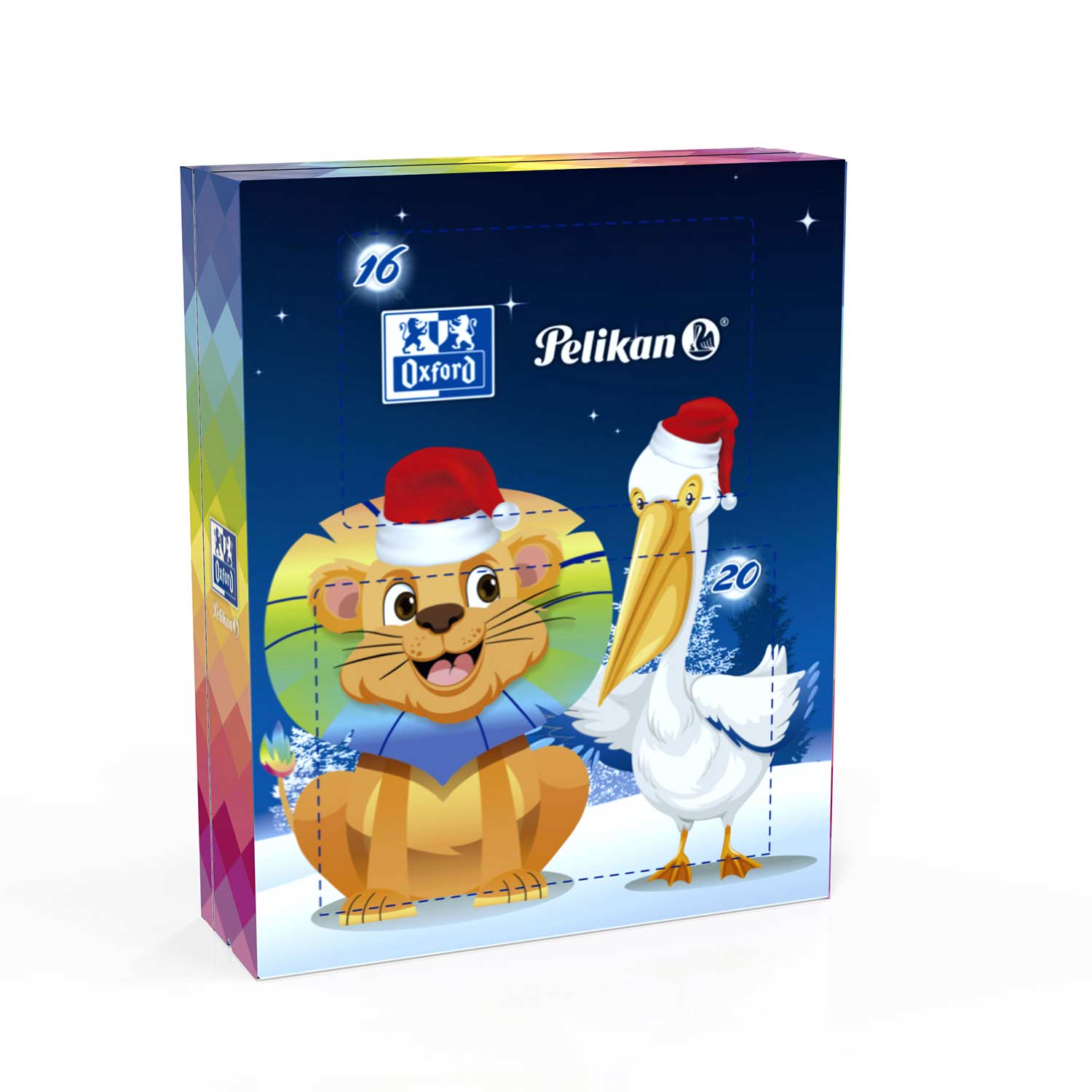 Calendário De Advento Oxford & Pelikan 34X9X28Cm 400204490 ( Imagem 3 de 4 ) - Preview