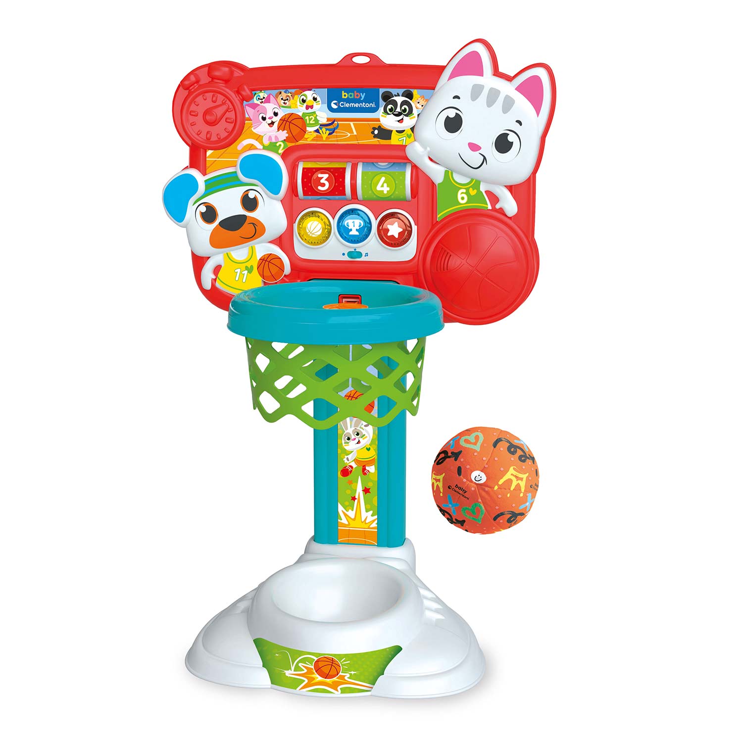 Basqueteball Divertido Clementoni Baby 17589 ( Imagem 2 de 4 ) - Preview