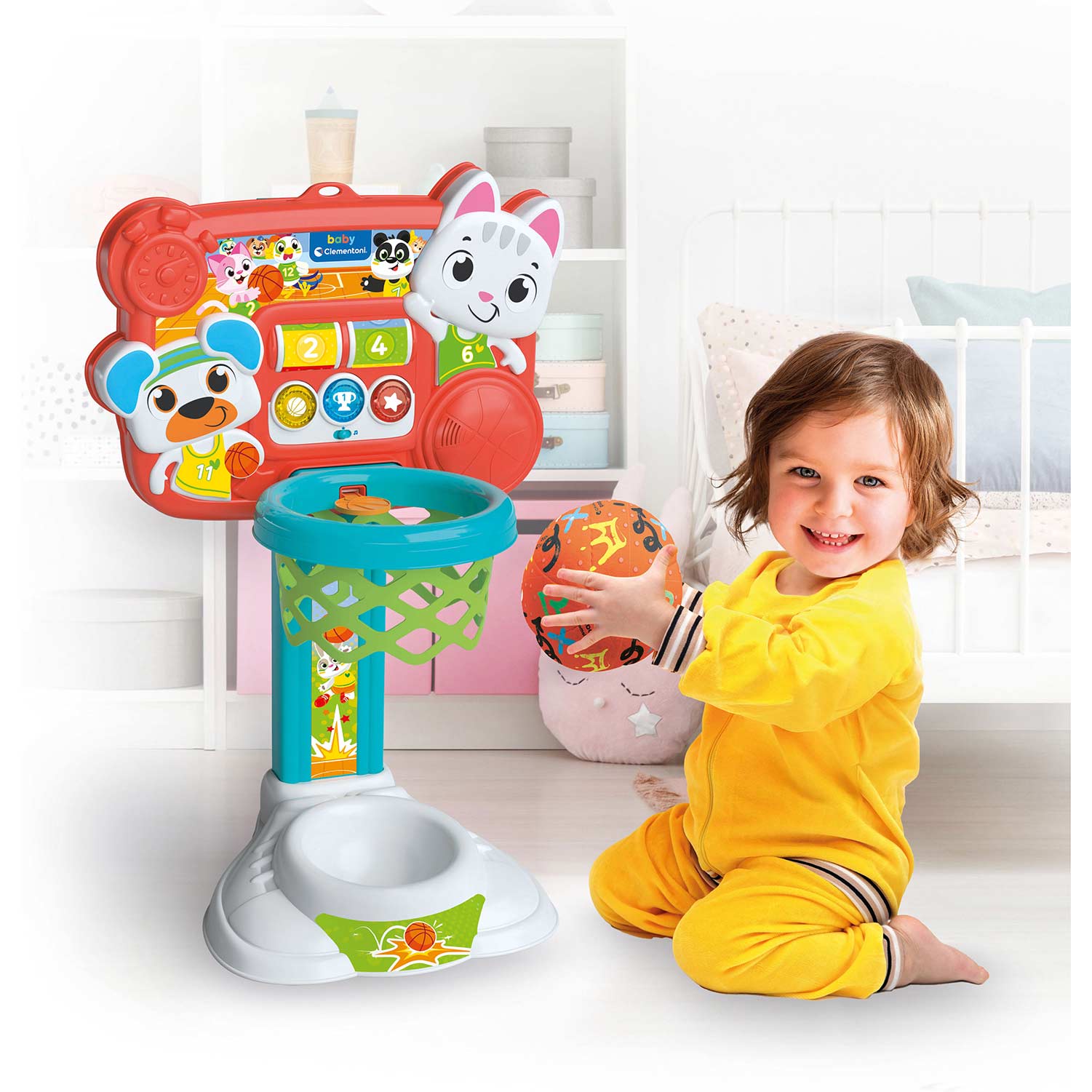 Basqueteball Divertido Clementoni Baby 17589 ( Imagem 4 de 4 ) - Preview