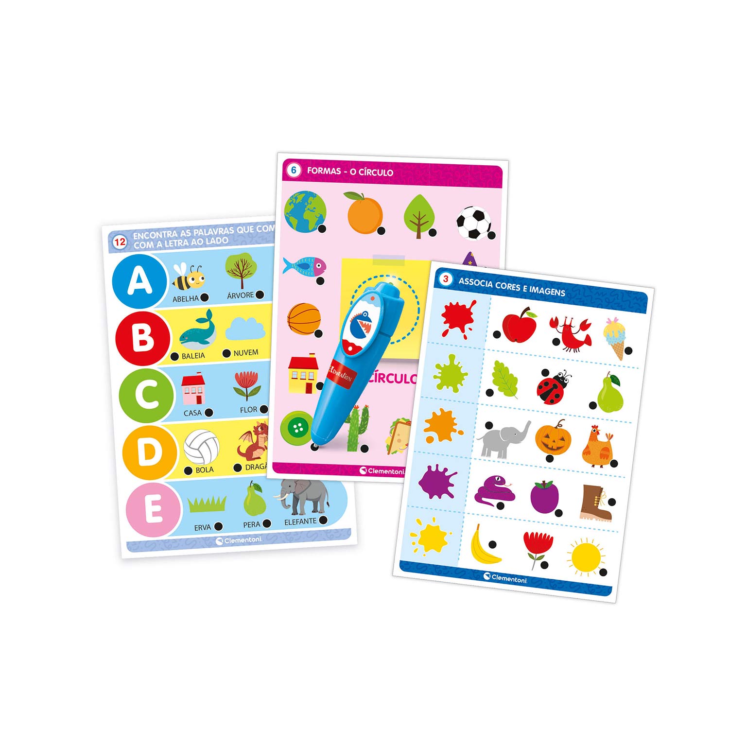 Interactive Pen - Jardim De Infância 3-5 Anos Clementoni Education 67447 ( Imagem 2 de 4 ) - Preview