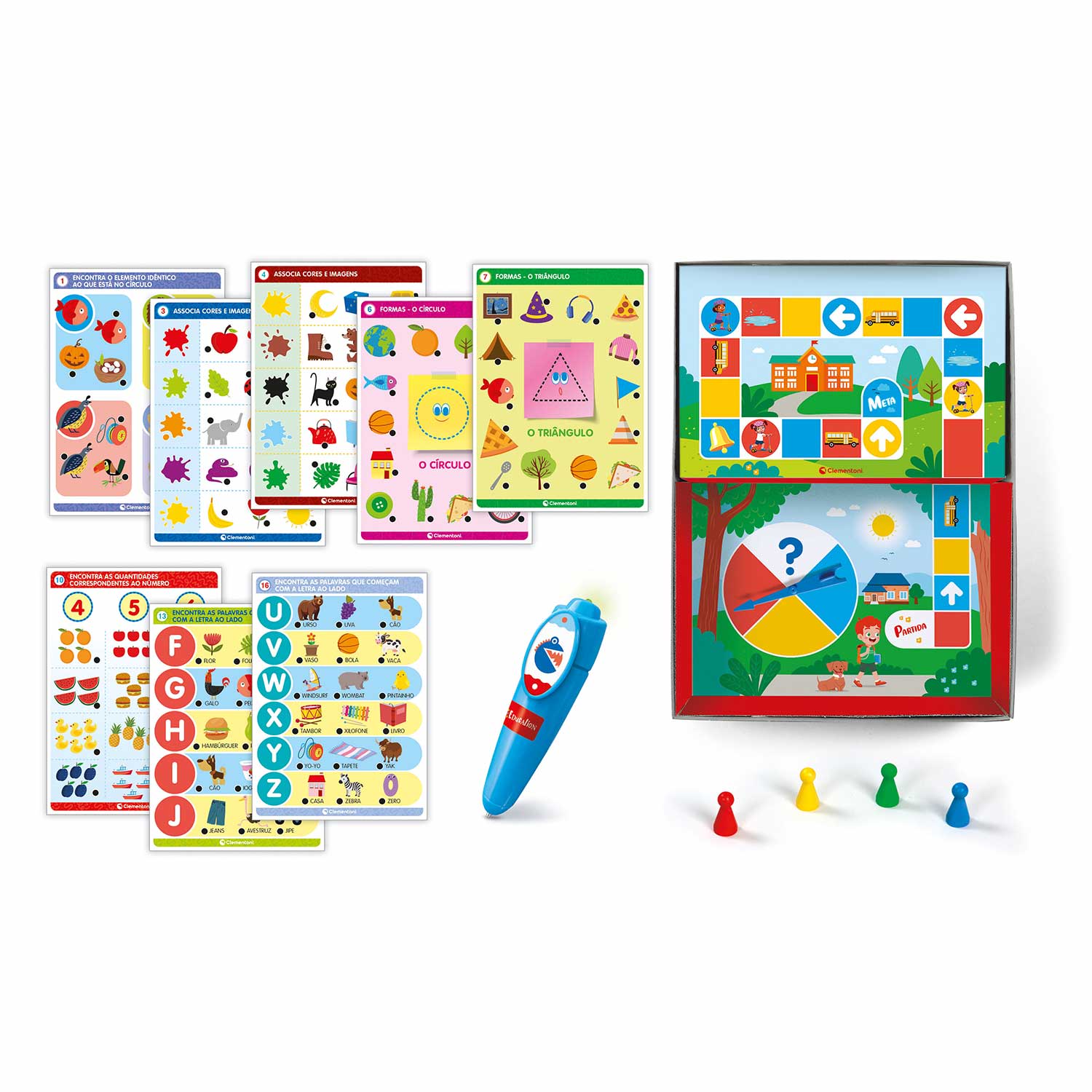 Interactive Pen - Jardim De Infância 3-5 Anos Clementoni Education 67447 ( Imagem 3 de 4 ) - Preview