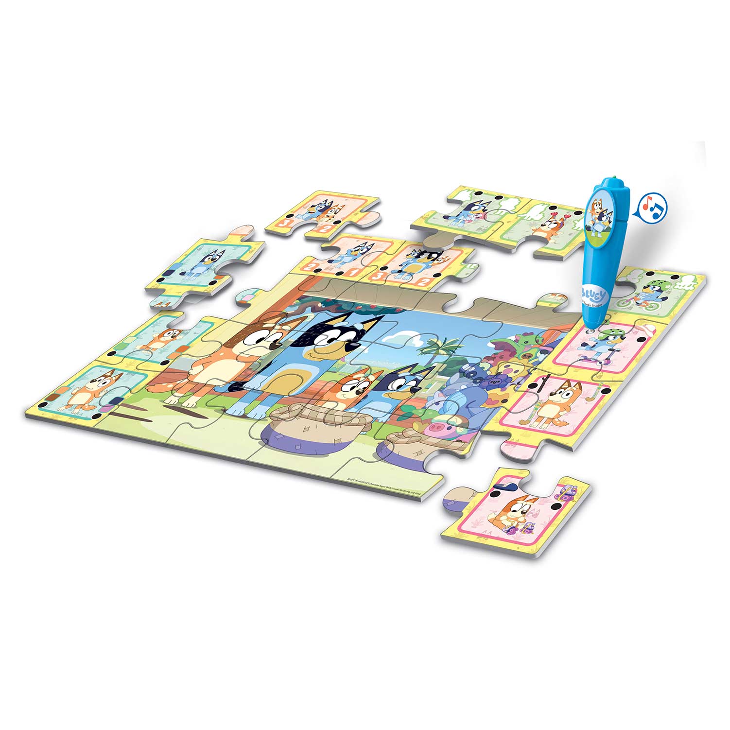 Tapete Puzzle + Jogo Interativo Bluey Clementoni 16689 ( Imagem 3 de 4 ) - Preview