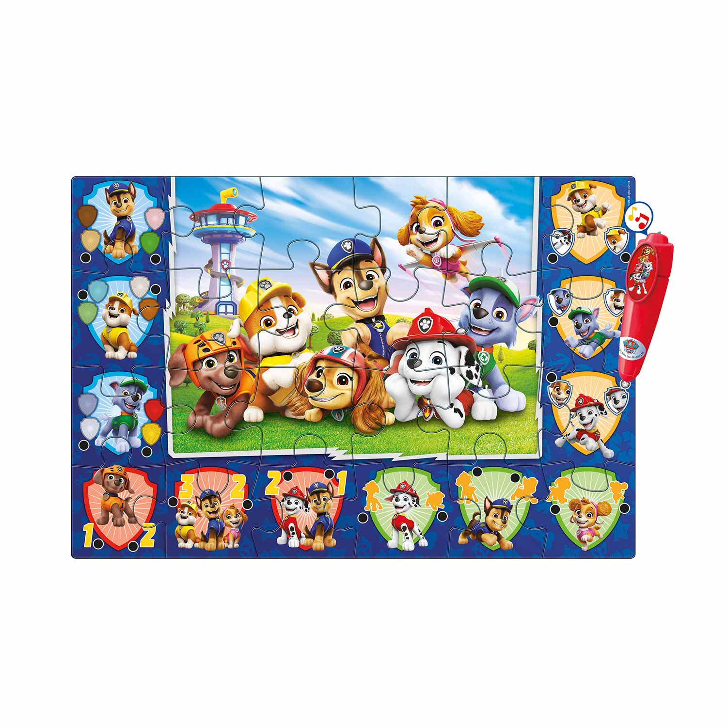 Tapete Puzzle + Jogo Interativo Patrulha Pata Clementoni 16684 ( Imagem 2 de 4 ) - Preview