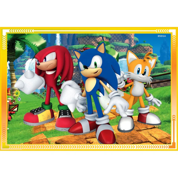 Puzzle 4 in 1 Sonic 2023 ( Imagem 2 de 4 ) - Preview