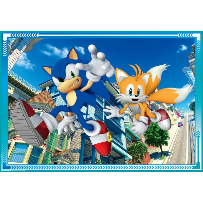 Puzzle 4 in 1 Sonic 2023 ( Imagem 3 de 4 ) - Preview