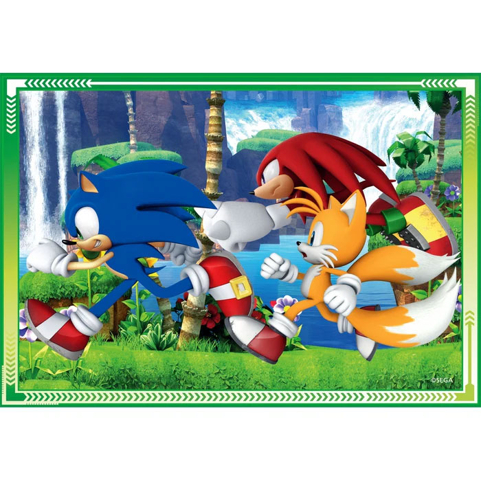 Puzzle 4 in 1 Sonic 2023 ( Imagem 4 de 4 ) - Preview